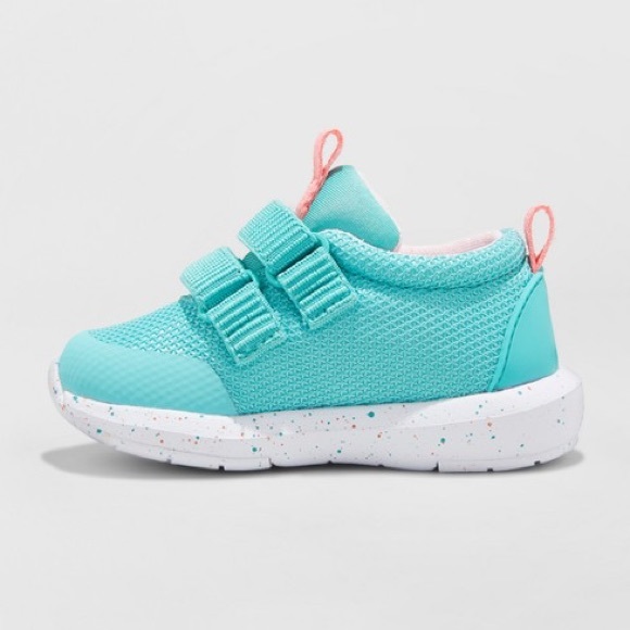 Cat & Jack Toddler Girl Mint Mesh Athletic Sneaker - Picture 2 of 3